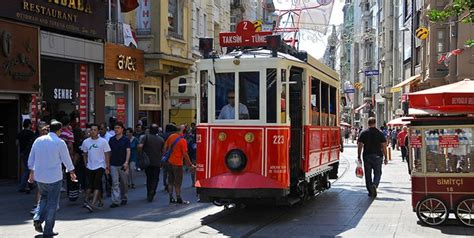 Taksim Square to Blue Mosque Tram Cable Car Taxi Metro Walk