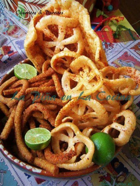 Churros de maiz.. muy comunes de merienda para niños y adultos en mexico.. ya sea con puro limon ...