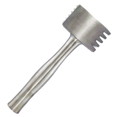 Meat Tenderizer Extra Heavy 2-Sided Meat Tenderizers - BakeDeco.Com