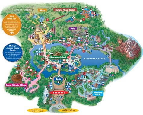 Disney's Animal Kingdom - Information, Map, Attractions Guide