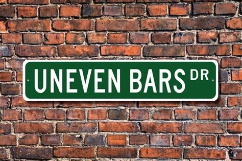 Uneven Bars Uneven Bars Sign Uneven Bars Fan Uneven Bars - Etsy