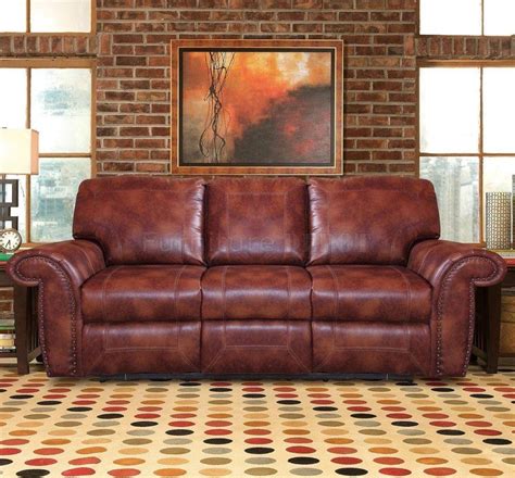 2024 Latest Burgundy Leather Sofa Sets