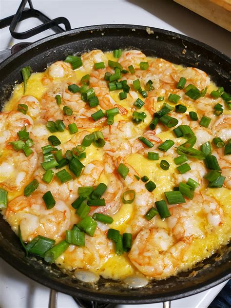 [Homemade] Shrimp and Cheese Grits : r/food