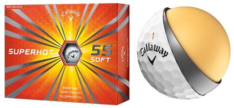 Callaway Super Hot 55 Golf Ball Reviews - Low-Spin Distance | Golfstead