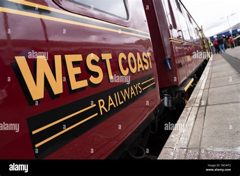 West Coast Railways carriage carrying tourists on Jacobite steam train ...