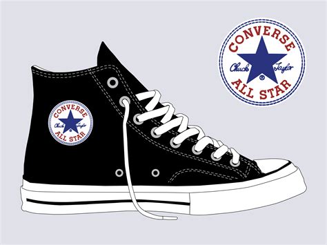 Converse Shoes Free Vector Art - (9,361 Free Downloads)