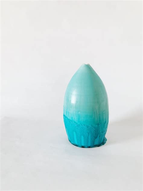 Flower vase - blue Large | Haruna Mori Ceramic Works