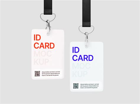 ID Badges Mockup - Mockup World