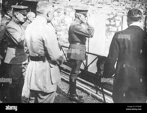 Pershing at Lafayette Tomb Stock Photo - Alamy