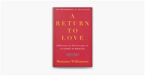 ‎A Return to Love on Apple Books