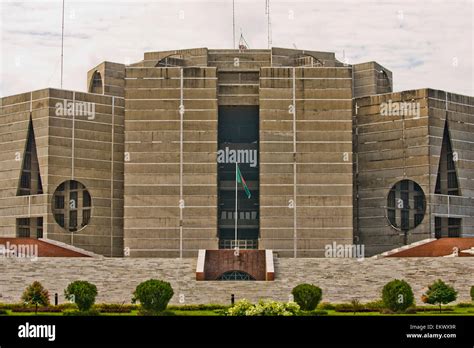 Exterior Of National Assembly Building; Dhaka, Bangladesh Stock Photo ...