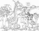 Zoo Coloring Pages  ColoringBay sketch template