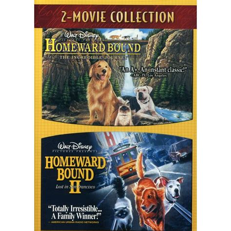 Homeward Bound: The Incredible Journey / Homeward Bound II: Lost in San Francisco (DVD ...