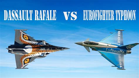 Eurofighter Typhoon vs Dassault Rafale - Fighter Jets World