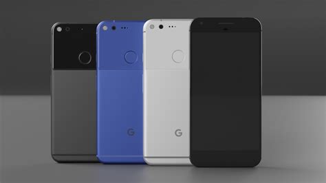 Google Pixel 1st generation All Colors 3D 모델 - TurboSquid 2061354