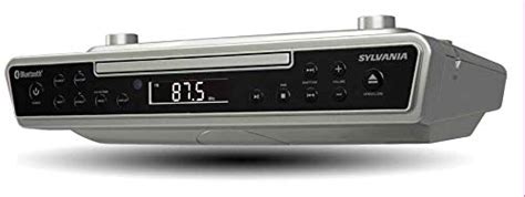 SYLVANIA SKCR2713 Under Counter CD Player with Clock Radio and ...