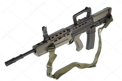 British assault rifle L85A1 Stock Photo by ©zim90 63705019