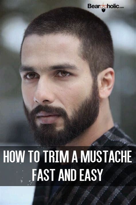 Best 25+ How to trim mustache ideas on Pinterest | Trim beard how to, Trimming your beard and ...