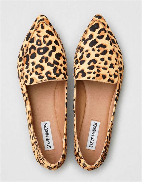 Steve Madden Featherl Leopard Flat | Leopard flats, Leopard print shoes, Shoes