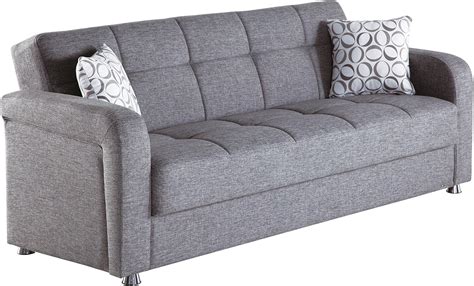 Amazon.com: ISTIKBAL Multifunctional Furniture VISION Collection (Sofa Sleeper) DIEGO GRAY ...