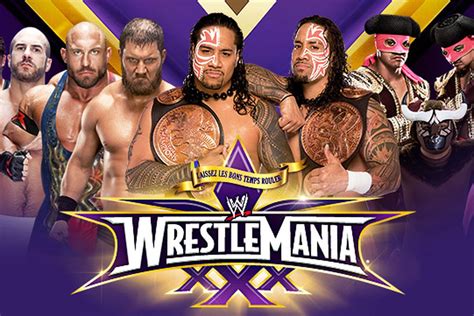 WrestleMania 30 match preview: Fatal 4Way Tag Team Championship ...