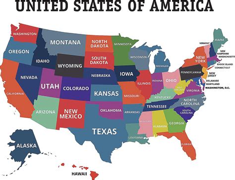 Map Of Usa With Capitals | Mary W Tinsley