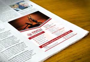 Newspaper Ad Design - Custom Newspaper Ad Design Service