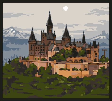 Pixilart - Hohenzollern Castle by Dawgsnatcher