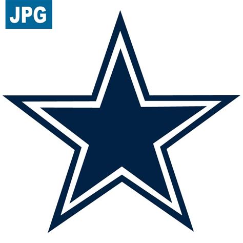 Dallas Cowboys Helmet Logo JPG - NFL DESIGNS