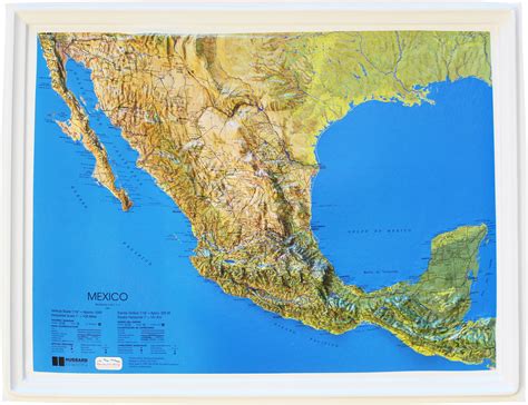 Mexico Relief Map