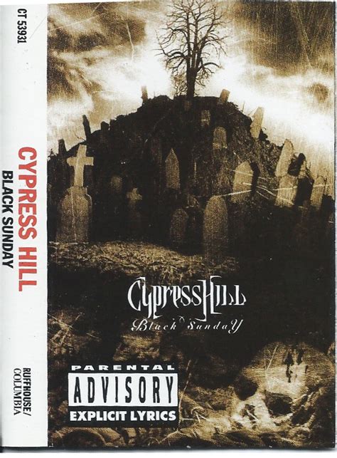 Cypress Hill - Black Sunday (1993, Cassette) | Discogs