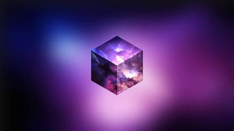 cosmic Cube: A Stunning HD Wallpaper of Space and Stars