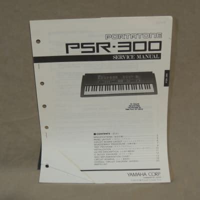 Yamaha PSR-300 | Sound Programming