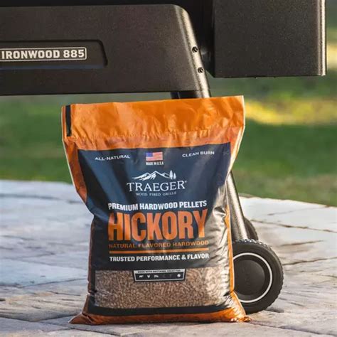 Traeger Pellets Hickory 20lbs - Burns Feed Store