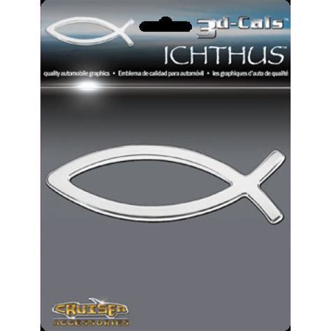 Purchase Fish Symbol Christian ICHTHUS Adhesive for Auto in Delray ...