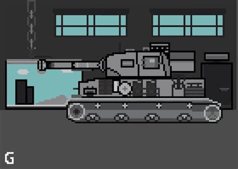 Panzer Iv Tank GIF - Panzer IV Tank Pixel Art - Discover & Share GIFs