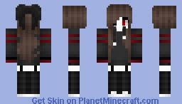 Zombie girl Minecraft Skin