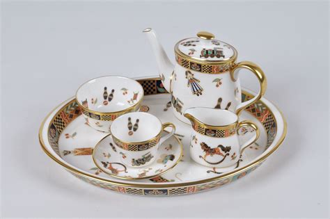 Royal Crown Derby Porcelain (United Kingdom) — Tea set (3968×2645) | Mini tea set, Miniature tea ...