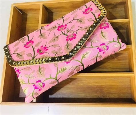 Printed Clutch Designer Ladies Clutches, Rs 500 /piece SG Craft Bazar ...