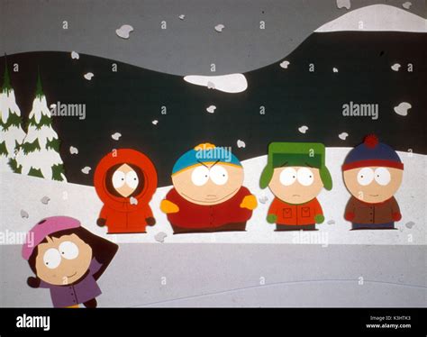 SOUTH PARK KENNY, CARTMAN, KYLE, STAN Stock Photo - Alamy