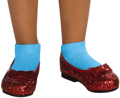 Girl's Deluxe Sequin Dorothy Shoes - Wizard of Oz