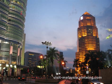 View of Suria KLCC during sunset - Visit Malaysia