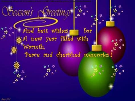 Season’s Greetings For Dear Ones. Free Warm Wishes eCards | 123 Greetings