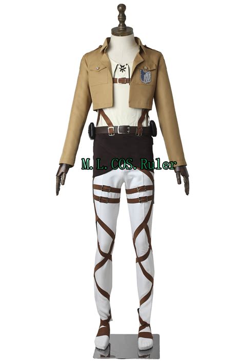 Attack on Titan Cosplay Costume Training Corps Shingeki no Kyojin ...