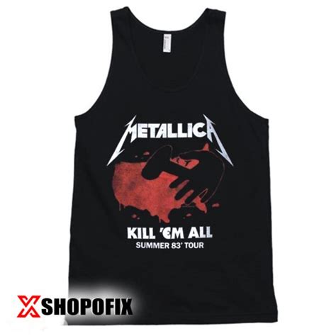 METALLICA Kill Em All Tour VintageTanktop - cheap online shopping sites