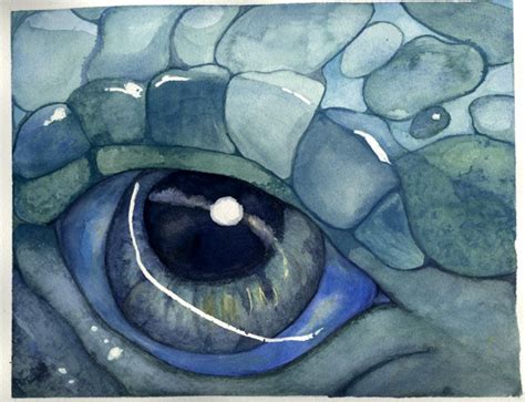 water color eye images | the coolest dragon's eye ever. It's a Fantasy Dragon's Eye watercolor ...