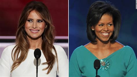 Side-by-side of Melania Trump, Michelle Obama speeches - CNN Video