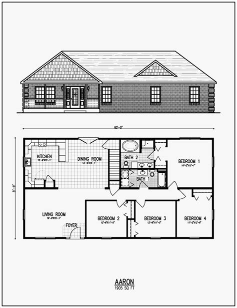 30 X 40 2 Story House Floor Plans 60 Inspirational 30×40 House Floor ...