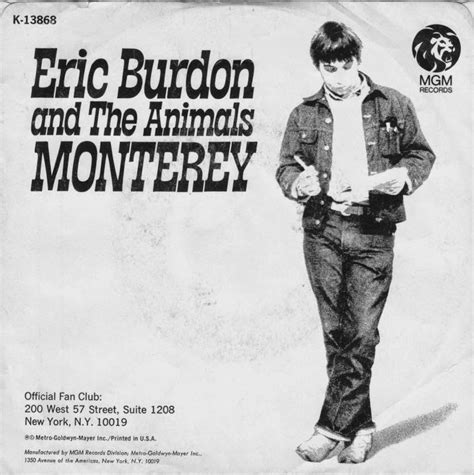 Deep Art Nature: "Monterey" - Eric Burdon & The Animals (1967)