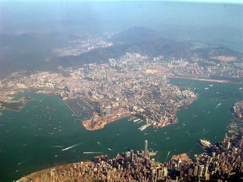 Kowloon Peninsula | Aerial view, City, Aerial